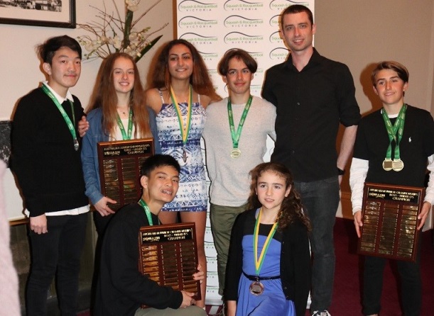 Strong performances by Western Australians at 2017 Australian Junior Squash Individual Championships