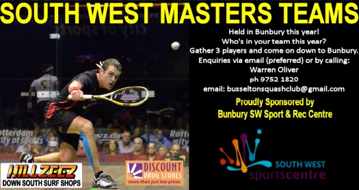 2018 South West Masters Teams Event